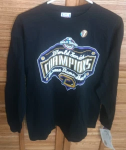 Arizona Diamondbacks Dbacks Mens Large T-Shirt 2001 World Series Long Sleeve NWT - Picture 1 of 6