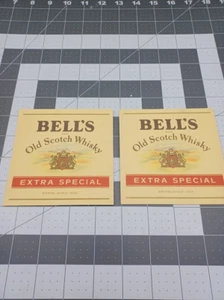 PAIR Coaster  Bell's Old Scotch Whisky  Extra Special - Picture 1 of 1