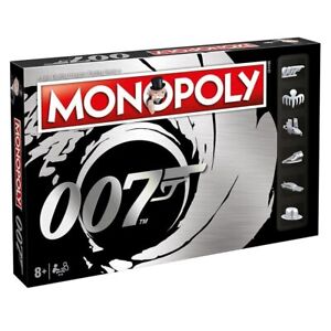 Winning Moves James Bond 007 Monopoly Board Game, Advance to Dr. No, Goldeneye a