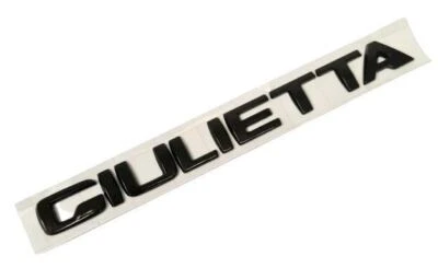 Alfa Romeo Giulietta Rear Emblem Boot Trunk Badge Sticker Black - Image 1 of 4