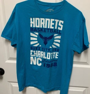 Camiseta Enemy Ink Charlotte Hornets Talla L Turquesa Buzz City EE. UU. ec - Imagen 1 de 4