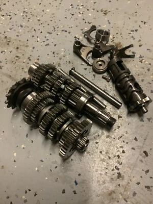 08-12 KAWASAKI NINJA 250R EX250 MOTOR TRANSMISIÓN ENGRANAJES TRANNY Foto 1 de 4