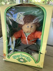 Molde cabeza pelo castaño vintage repollo parche niño JESMAR hecho en España #4 1984 - Imagen 1 de 18