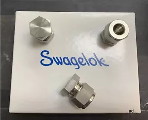 Swagelok SS-12M0-C, 316 Stainless Steel Cap for 12 mm OD Tubing - Picture 1 of 3