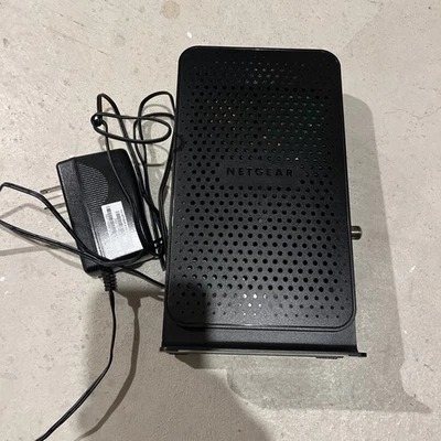 NETGEAR N300 C3000 WiFi Cable Modem Router Pre-owned With Power Cord - Image 1 of 3