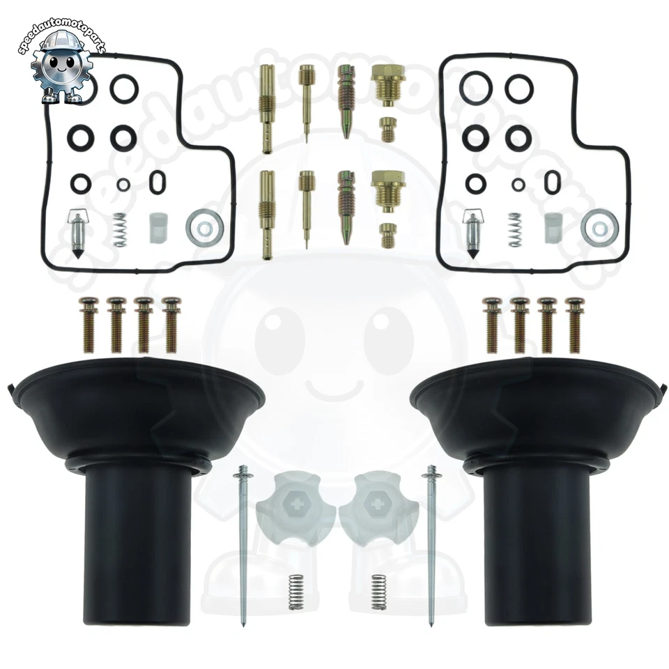 Honda Shadow Spirit VT1100C Carb Rebuild Kit Diaphragm Piston 1997-2005 - US Foto 1 de 4