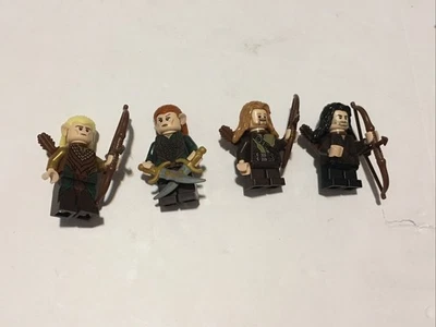 LEGO The Hobbit 79001 MINIFIGS ONLY Tauriel, Legolas, Fili and Kili Dwarfs - Image 1 of 3