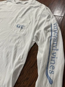 Vineyard Vines Hockey Skates Logo Box Longsleeve Tee XL Schlittschuhe Winter - Bild 1 von 8