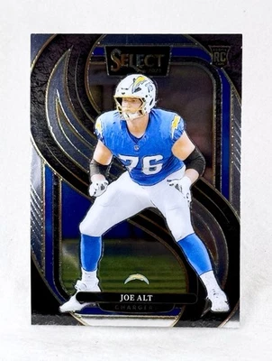 2024 Panini Select - Premier Level Joe Alt #159 (RC) Los Angeles Rams Rookie - Image 1 of 4