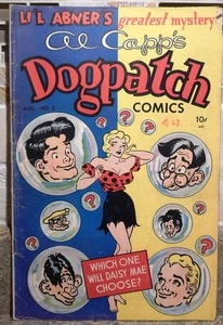 AL CAPPS DOGPATCH COMICS #2 LIL ABNERS GRÖSSTES MYSTERY 1949 GOLDENES ZEITALTER - Bild 1 von 3