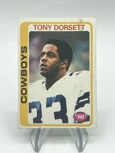 1978 Topps Tony Dorsett #315 Rookie RC Dallas Cowboys Fair Upper Right Smudge - Picture 1 of 2