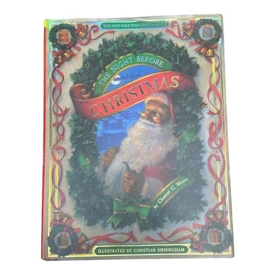 The Night Before Christmas Classic Hardback Book Clement C Moore Birmingham - Image 1 of 3