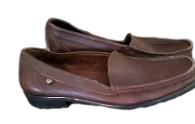 1990s Etienne Aigner Preppy Kilted Leather Loafers Womens Size 7.5 M Eden - Image 1 of 4
