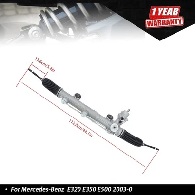 For Mercedes-Benz  E320 E350 E500 2003-09 1x Power Steering Rack&Pinion Assembly - Изображение 1 из 4
