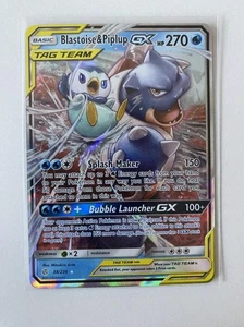 Blastoise & Piplup GX 38/236 Cosmic Eclipse - Picture 1 of 2