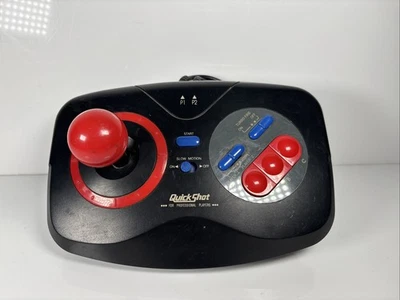 SEGA MEGADRIVE - QUICKSHOT QS-162 2 PLAYER JOYPAD CONTROLLER ARCADE STICK - Image 1 of 4