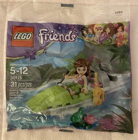 LEGO Friends Jungle Boat 30115 New 2014 Retired Olivia