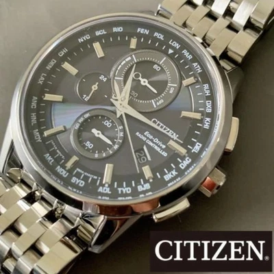 Citizen Radio Solar Chronograph CITIZEN Eco Drive Men s Watch - image 1 of 4