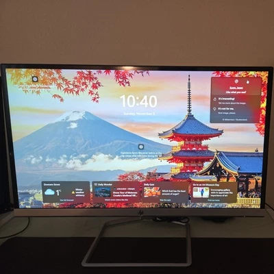 HP - 25f 25" IPS LED FHD FreeSync Monitor, Natural Silver, 75 Hz - Image 1 of 2