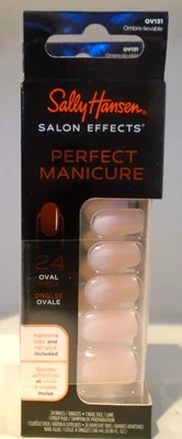 Sally Hansen Perfect Manicura Prensa en Uñas Kit Ovalado 24 piezas Ombre-aliviable 2-PACK Foto 1 de 3