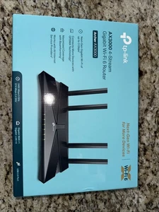 TP-Link Archer AX3000 New Open-Box 4-Stream Gigabit WIFI6 Router - Picture 1 of 2