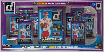 Fútbol americano Panini Donruss 2025 - Paquete con Jumbo Downtowns Foto 1 de 2