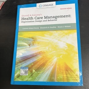 Mindtap Course List Ser.: Shortell and Kaluzny's Health Care Management :... - Imagen 1 de 6