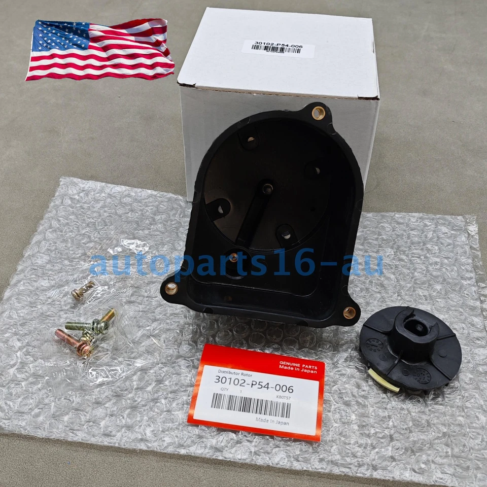 OEM Distributor Cap and Distributor Rotor Ignition Kit For Honda Civic 1992-2000 Foto 1 de 4