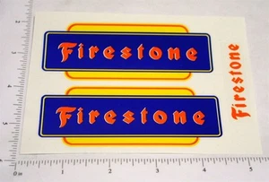 Marx Firestone Pickup Truck Replacement Sticker Set Pair MX-061 - Picture 1 of 1