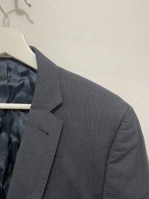 WE Sheffield Mens Suit Jacket Blazer Blue modern Slim fit Wool blend 2btn SZ 50 - Image 1 of 4