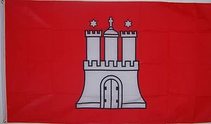 NEW 3x5ft HAMBURG GERMANY GERMAN BANNER FLAG USA Seller - Picture 1 of 3