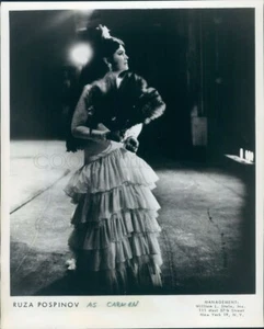1966 Press Photo Opera Singer Ruza Pospis Baldani as Carmen - Picture 1 of 2