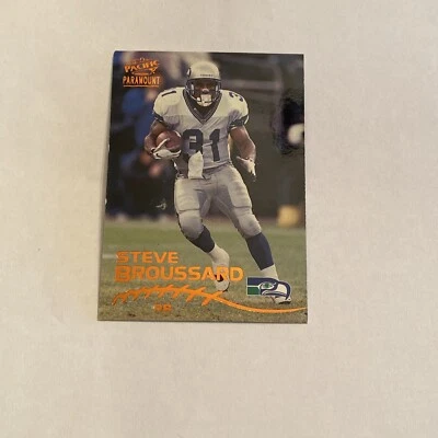 1998 Pacific Paramount Copper Steve Broussard #215 - Image 1 of 2