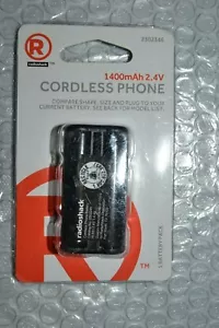 RadioShack 230-2346 2,4 V/1400mAh Ni-Cd schnurloses Telefon Akku - Neu-- - Bild 1 von 2