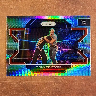 3-05-14 PWE . 2022 panini wwe prizm hyper #56 madcap moss - Image 1 of 2