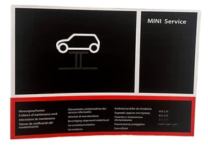 💯GENUINE MINI SERVICE BOOK ONE HATCH COUNTRYMAN CLUBMAN PACEMAN COOPER - Picture 1 of 3
