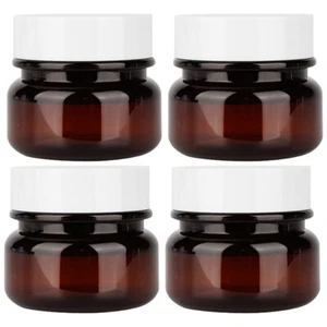 4 Pcs Eye Cream Bottle Small Cosmetics Jars Containers with Lids Travel - Picture 1 of 12