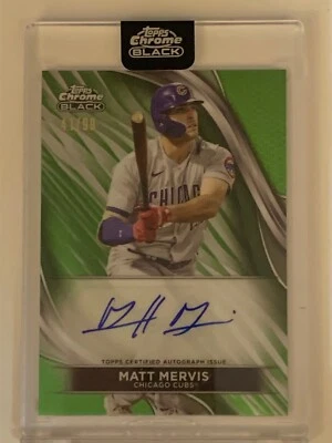 2024 Topps Chrome Black - Autographs #CBA-MME Matt Mervis (AU) /99 - Image 1 of 2