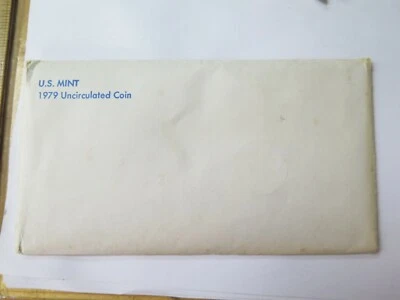 1979 Mint Set United States Uncirculated Coin - Philadelphia & Denver - ENVELOPE - Image 1 of 4