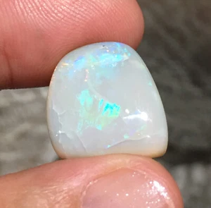 17ct 17.6x16.5x9mm Solid Australian Natural Opal Cabochon Loose Gem - Picture 1 of 12
