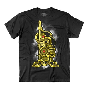 Mongolisches Ornament / T-Shirt / - schwarz - Bild 1 von 2