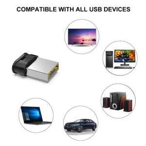 1pcs Mini USB Drive 32GB Ultra Fit 2.0 Flash Memory Stick Data Storage For PC - Picture 1 of 13