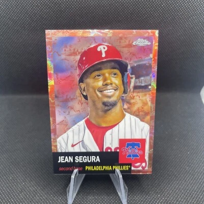 Estuche Topps Platino Aniversario 2022 Jean Segura/75 Oro Rosa Hit SP RARO 🔥 Foto 1 de 4