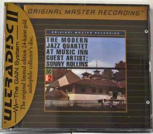 Modern Jazz Quartet Sonny Rollins MOBILE FIDELITY MFSL 24K GOLD UDCD 632 SEALED - Foto 1 di 2