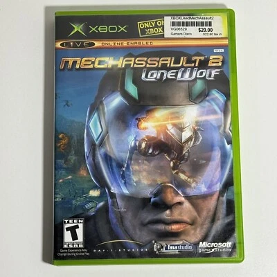 MechAssault 2: Lone Wolf (Microsoft Xbox, 2004) CIB - Image 1 of 4