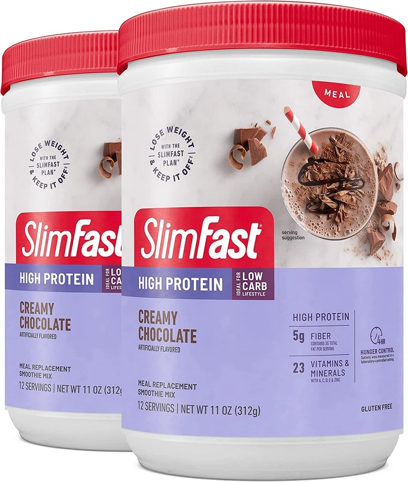 Batido de reemplazo de comidas SlimFast Advanced Nutrition alto en proteínas paquete de 2 Foto 1 de 4