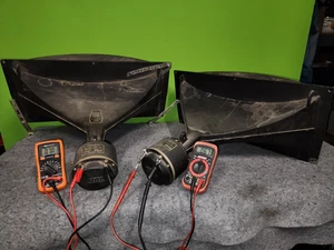 Vintage Altec Lansing 511B Hor For Driver Speakers 511B Horns PAIR VOTT - Picture 1 of 13