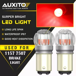 1157 Bright LED Tail Brake Stop Light Parking Bulbs Turn Signal Indicator LN - Picture 1 of 8