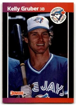 1989 Donruss Kelly Gruber P Toronto Blue Jays #113 - Image 1 of 2