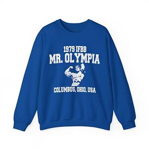 Mr Olympia Sweatshirt, Vintage 1979 Stil Bodybuilding Shirt, Arnold Sweatshirt